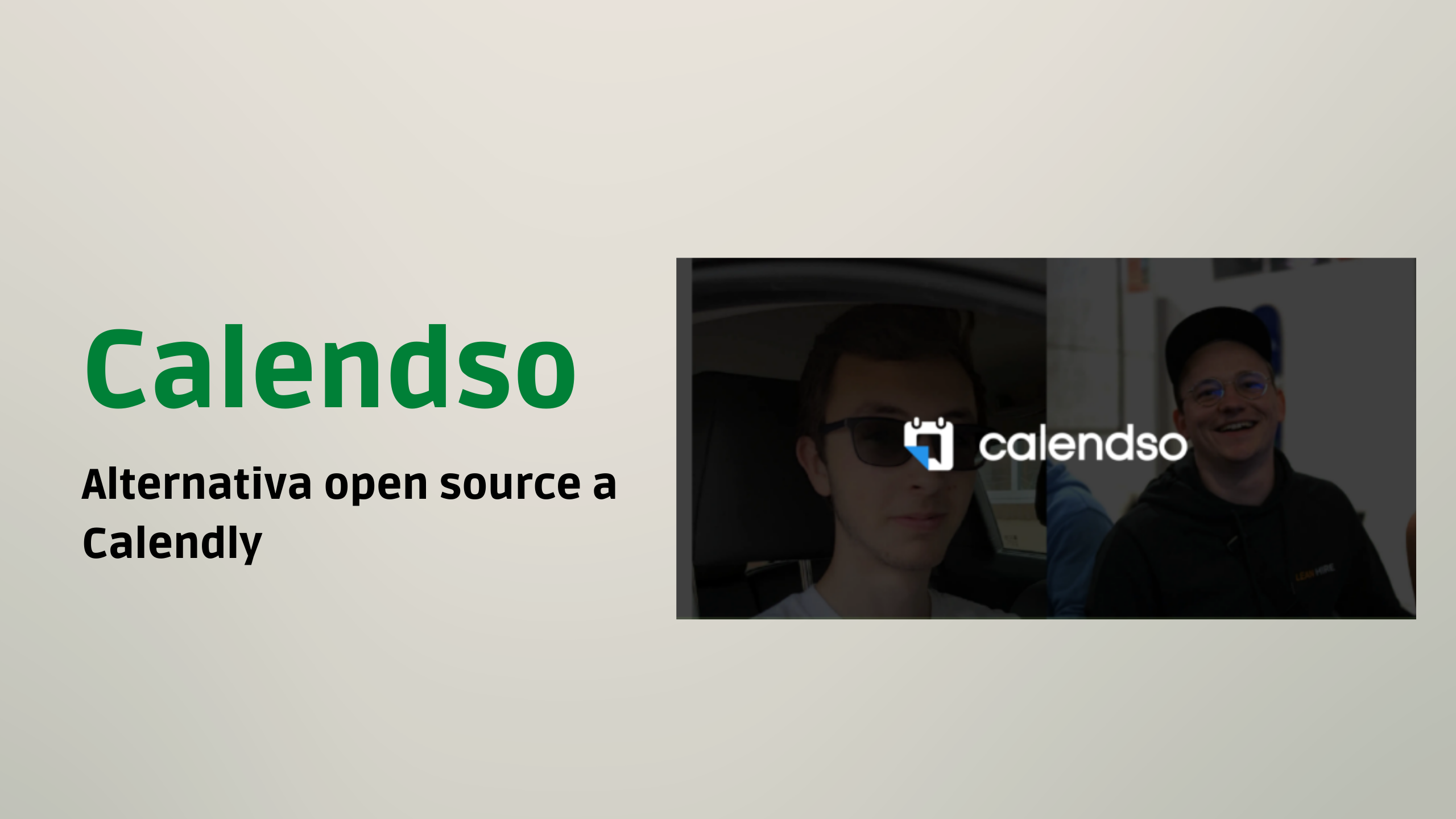 Calendso - alternativa open source a Calendly